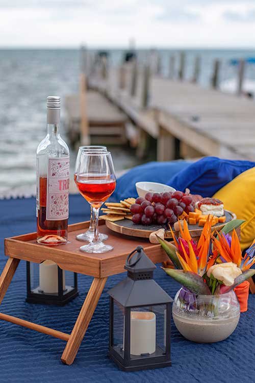 Lunch in the beach