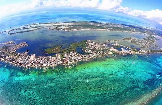 Ambergris Caye in Belize