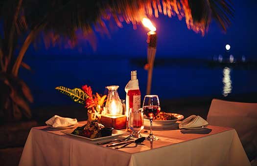 Dinner at the beach