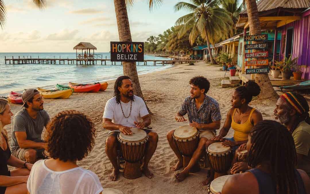 Garifuna Drumming Workshop Belize